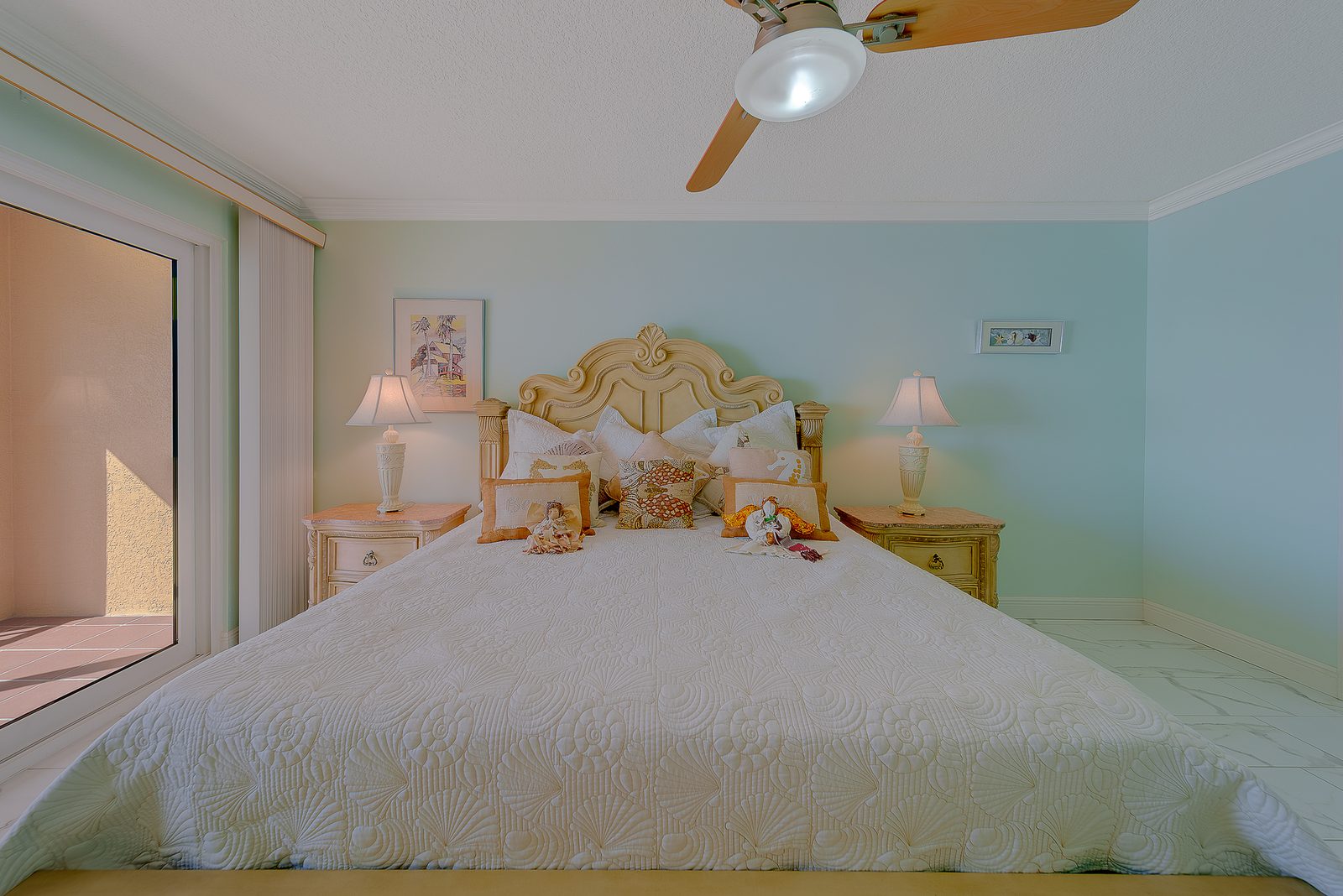 Primary bedroom with Gulf view